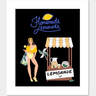 Homemade lemonade Posters and Art